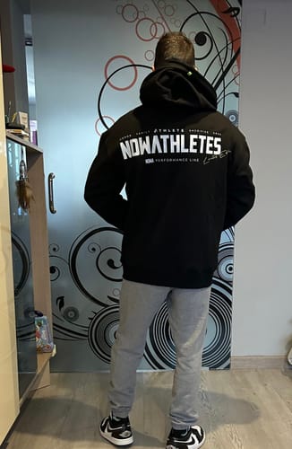 Customer photo review of Sudadera Black Performance - Extra Oversized