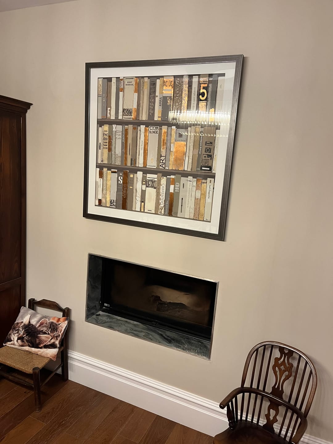 Customer photo review of The Library By Sabrina Roscino