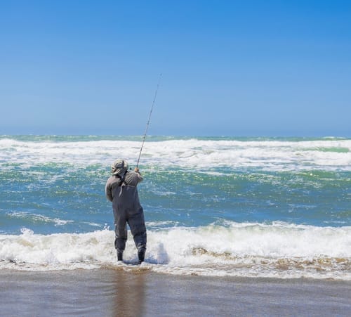 Customer photo review of Men's IMMERSE Breathable Ripstop Wader - Boot Foot