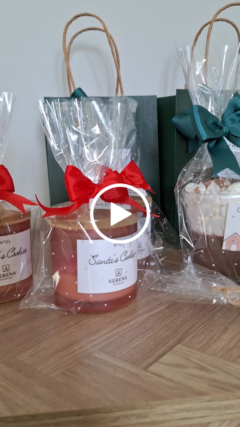 Customer video review of Fragancia SANTA'S COOKIES