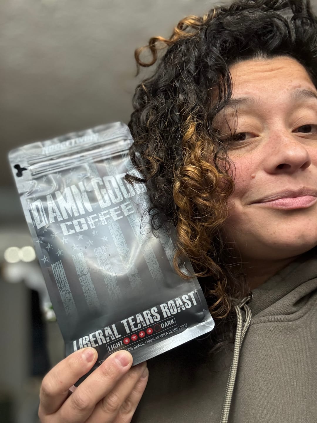 Customer photo review of Damn Good™ Coffee - Liberal Tears Roast