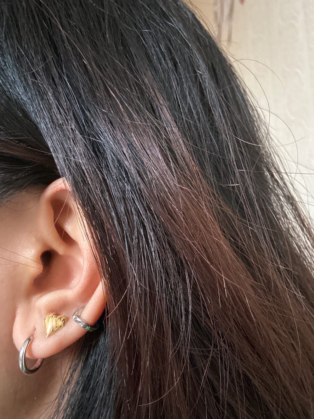 Customer photo review of Single earring