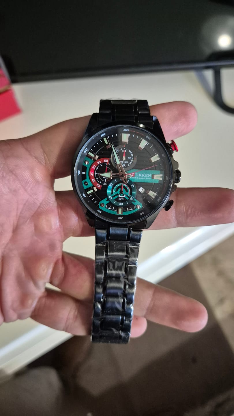 Customer photo review of Curren Ambasator® orologio uomo acciaio