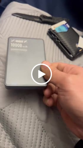 Customer video review of MagBank Slim Qi2