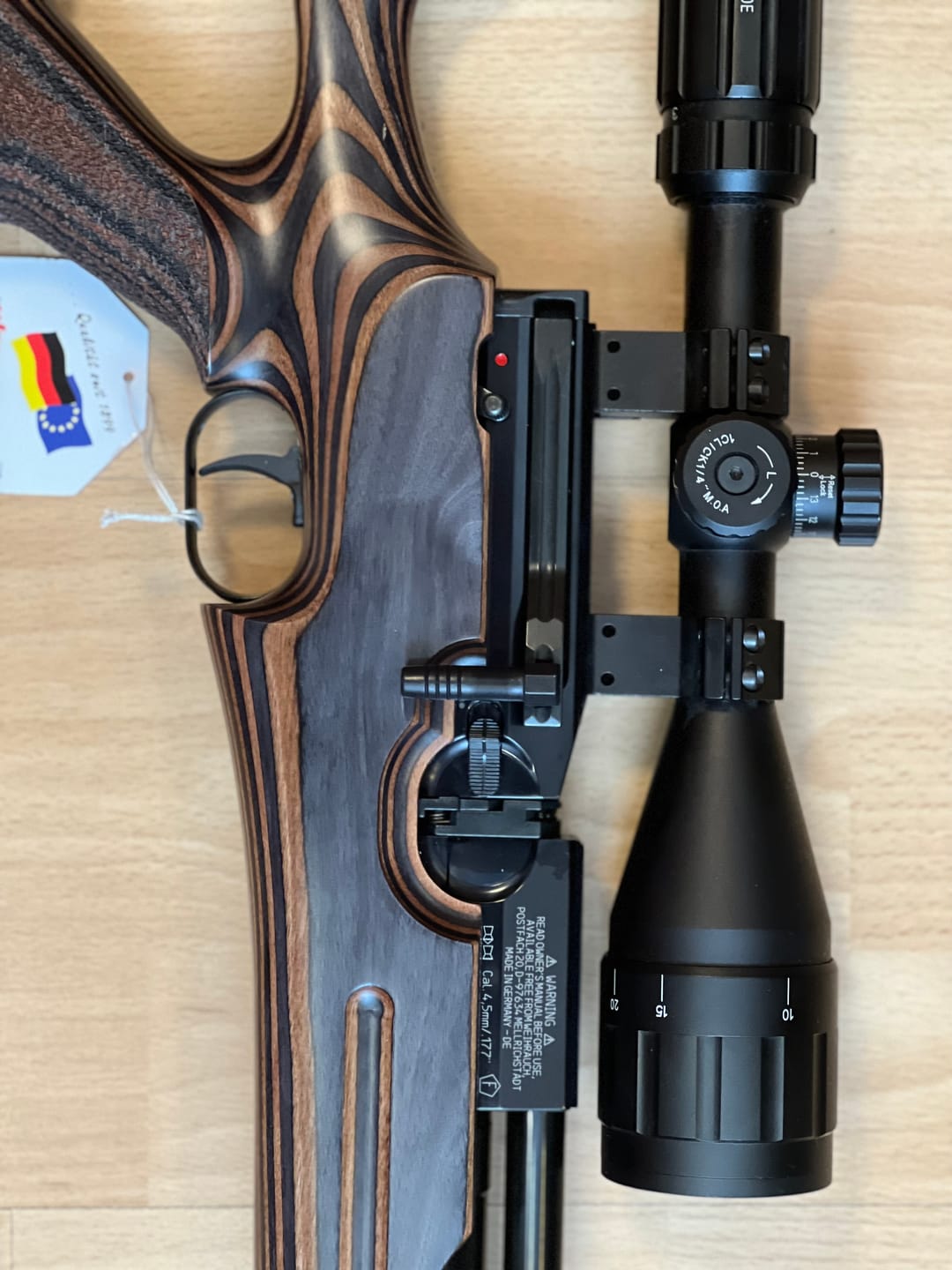 Customer photo review of Victoptics OPSL28 C3 3-9x32 (VO = SCOC-30 Cerato)