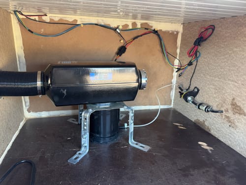 Customer photo review of Air GSM 4G/﻿5G Diesel Air Heater 5kW & 8kW 12V/24V Pre-order