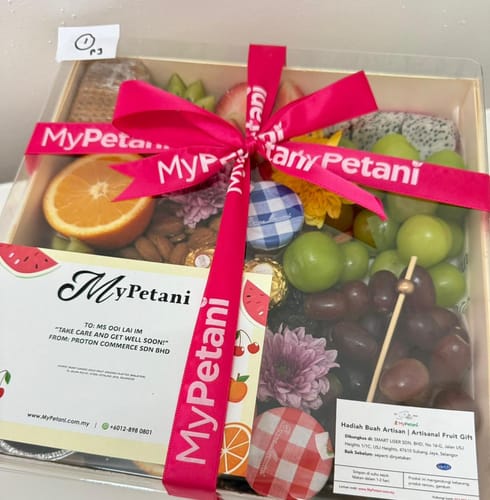 Customer photo review of Bukit Gasing Gold Fruit Grazing Platter [Malaysia]