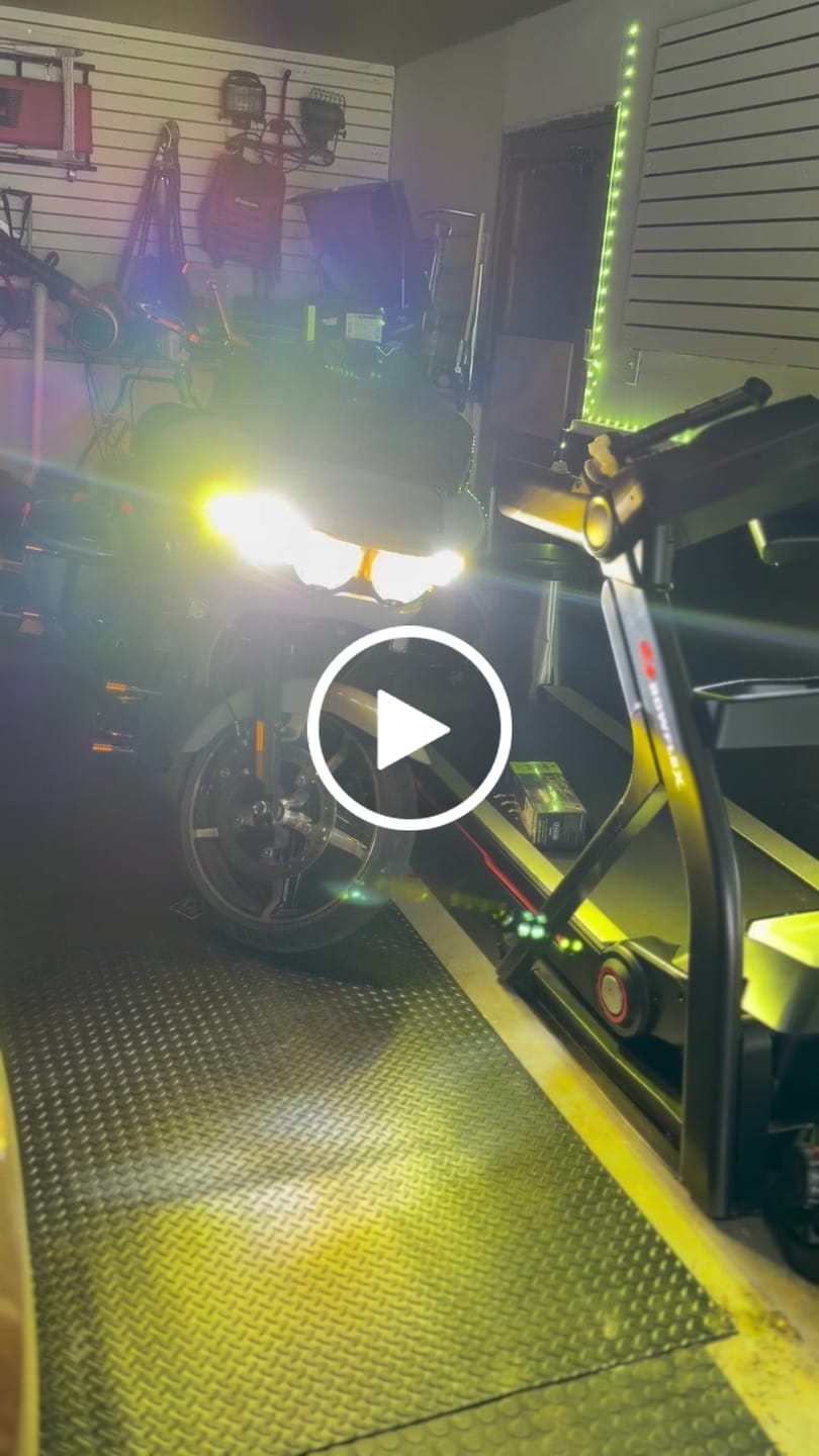 Customer video review of Full Deck Headlight Kit with Denali Lighting for '24+ Harley-Davidson Road Glide by Kraus Motor Co