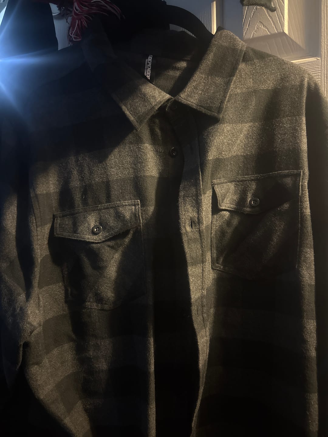 Customer photo review of 80Eighty® Charcoal-Black Flannel