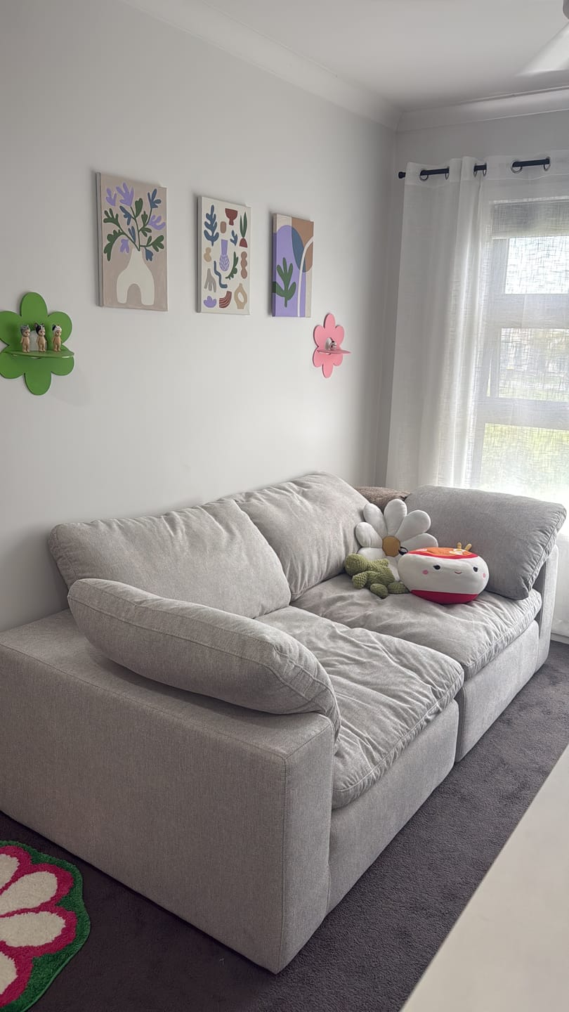 Customer photo review of Cloud Classic Modular | Customizable Corner Sofa Feather Down