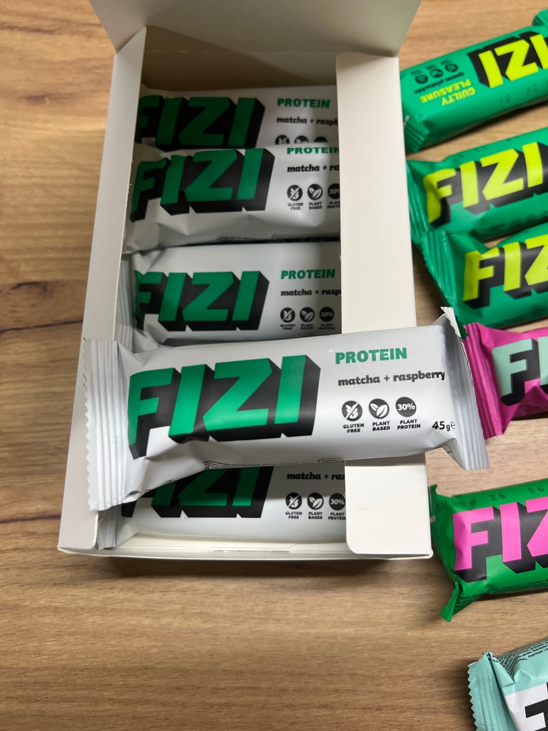 Customer photo review of MATCHA + RASPBERRY 10 szt
