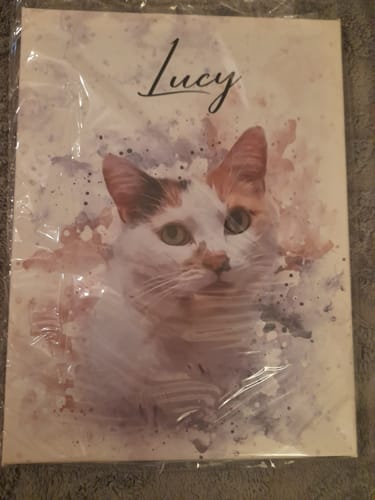 Tracey K. review of Your Pet as Watercolor Portrait image 1 out of 1