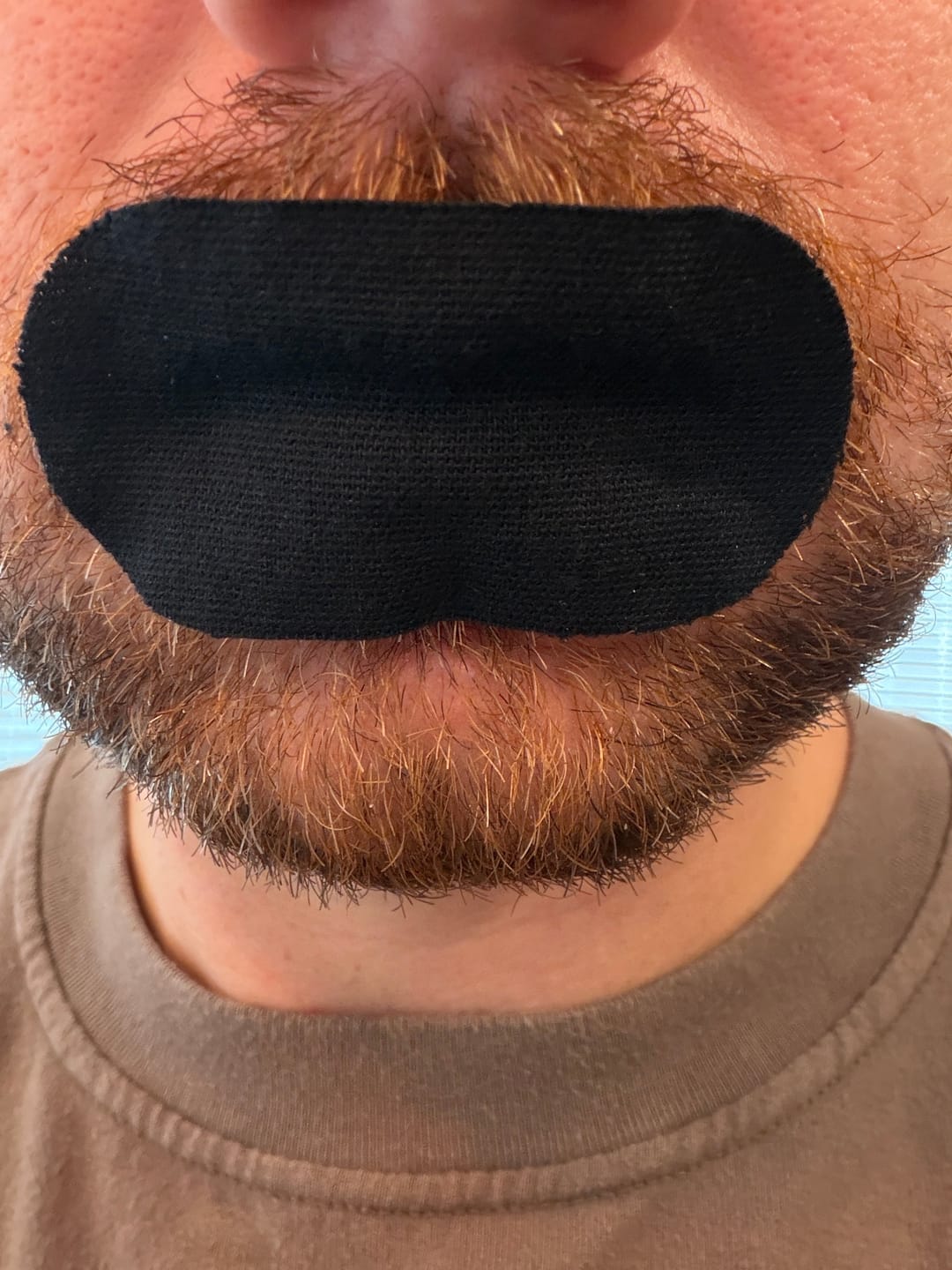 Customer photo review of Unlock Deeper Sleep. JustSlumber Mouth Tape.