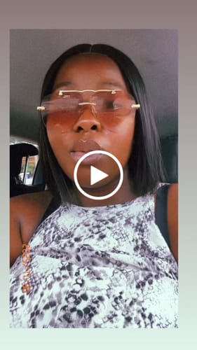 Customer video review of 8' 5x5 Vietnamese SDD Bone Straight Custom Made Wig