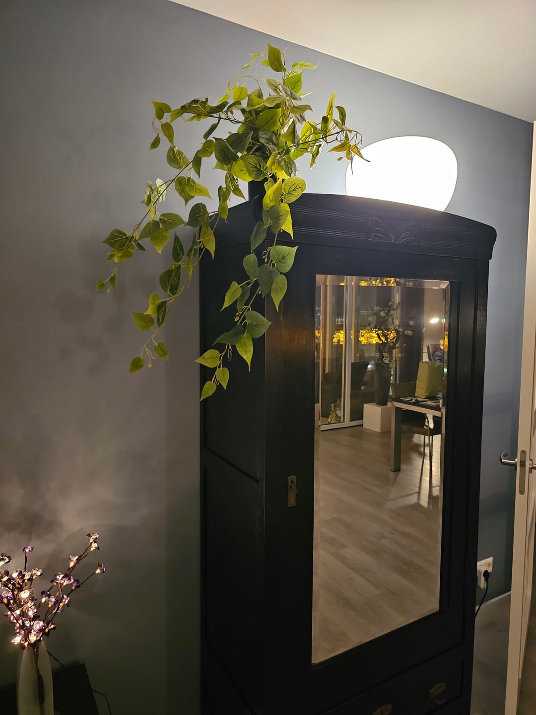 Customer photo review of Philodendron Kunst Hangplant 90cm