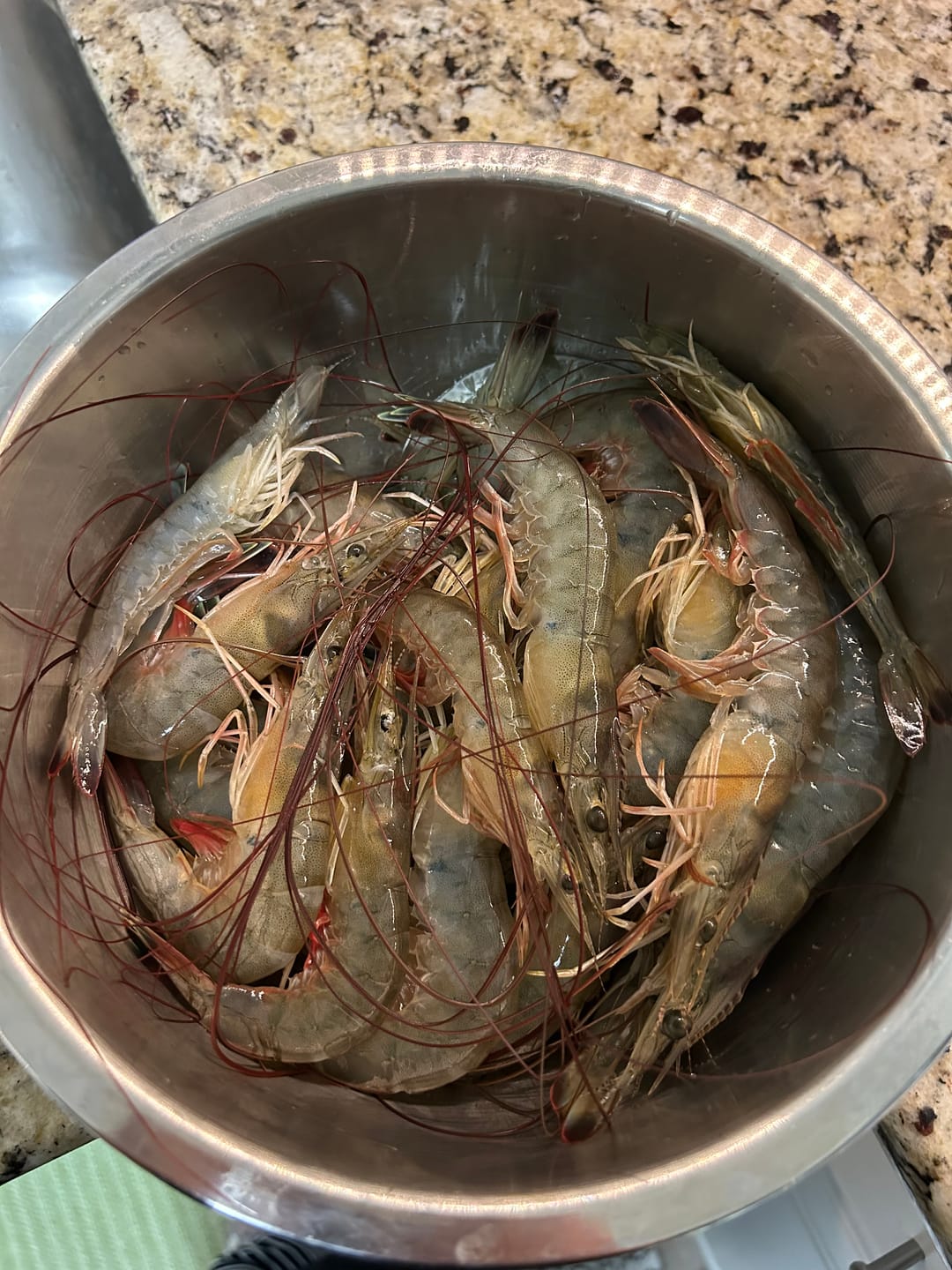 Customer photo review of Shrimp Cleaner