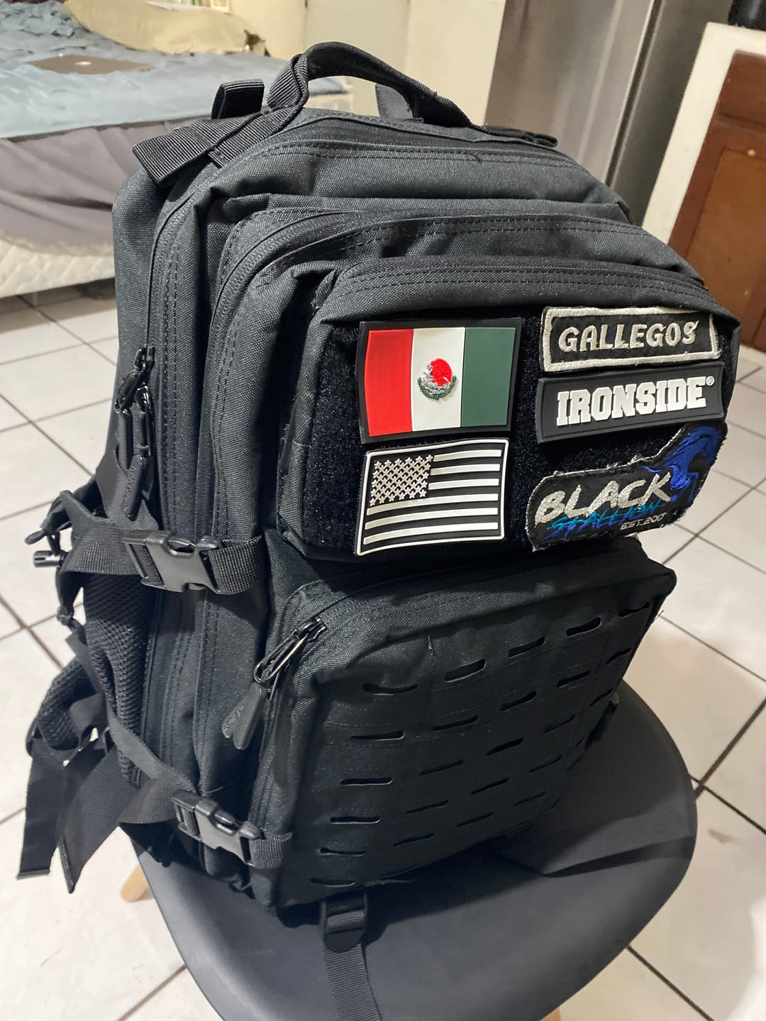 Customer photo review of Mochila IRONSIDE