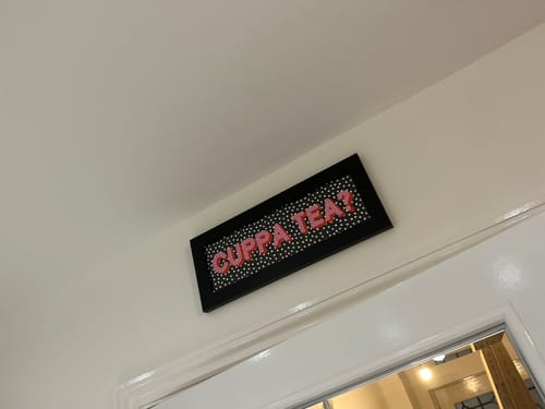Customer photo review of Cuppa Tea Framed Print (New Style)