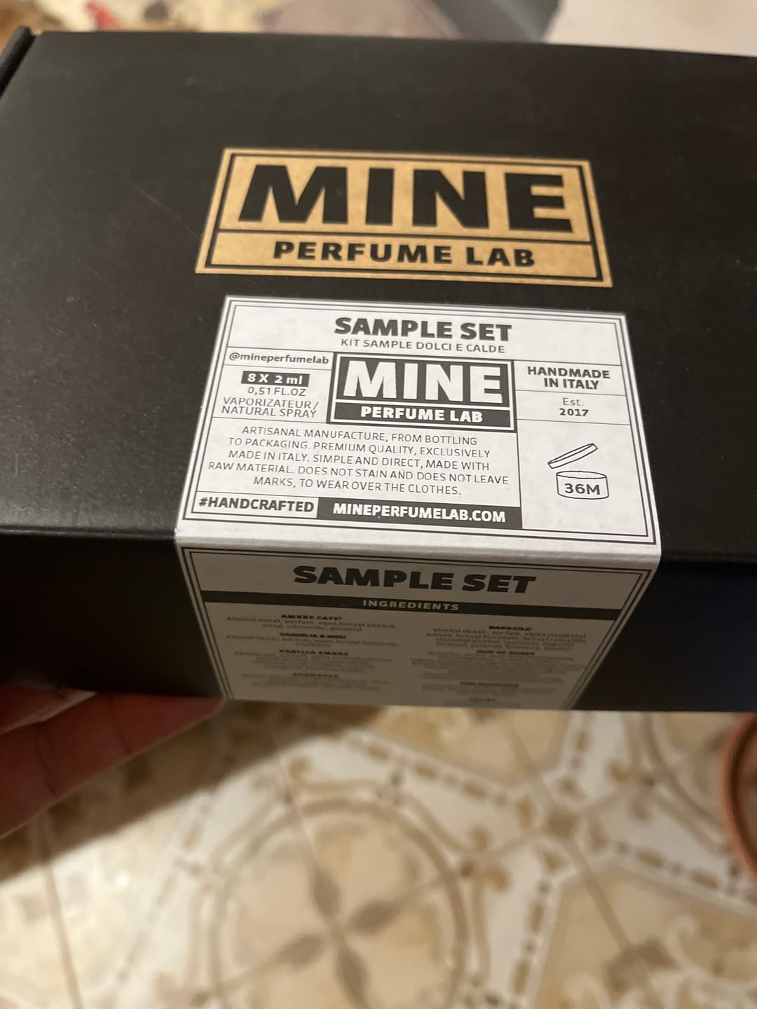 Customer photo review of Set campioni dolci e calde 10x2ml + 20% di sconto sul tuo ordine successivo
