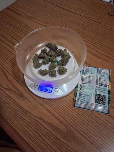 Customer photo review of Gas Face - Indoor THCA (Full Size)