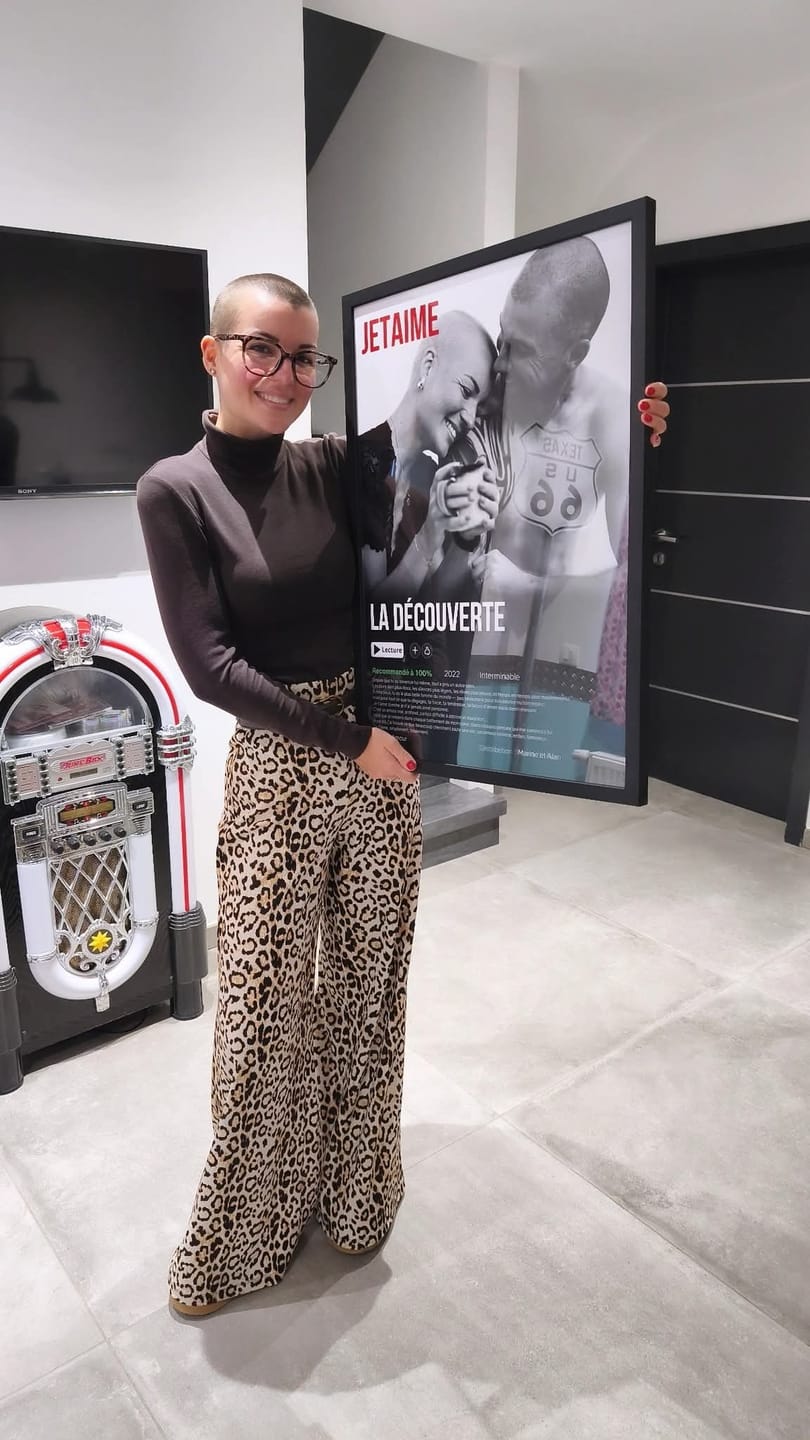 Customer photo review of Notre Propre Film - Affiche personnalisée