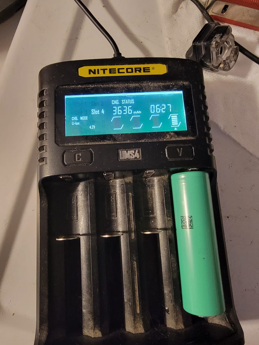 Customer photo review of Samsung 50S 21700 5000mAh 25A Battery