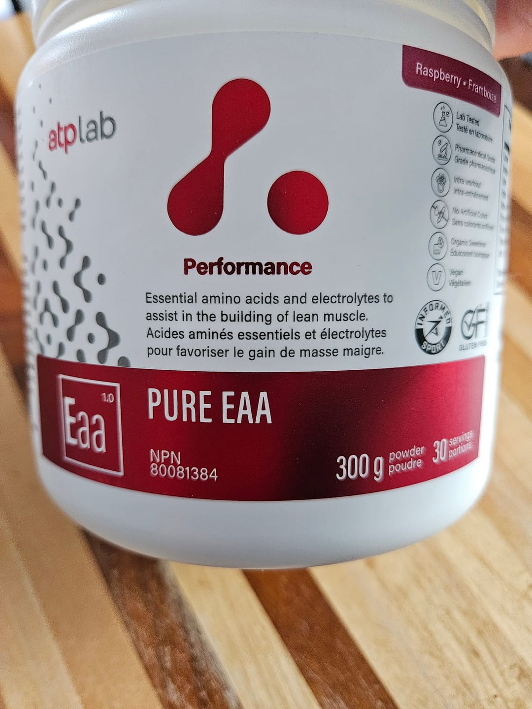 Customer photo review of ATP LAB - Pure EAA - 300g