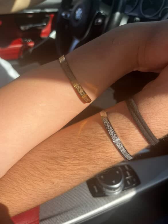Customer photo review of Minikkoza® Ayet-El Kürsi Setler