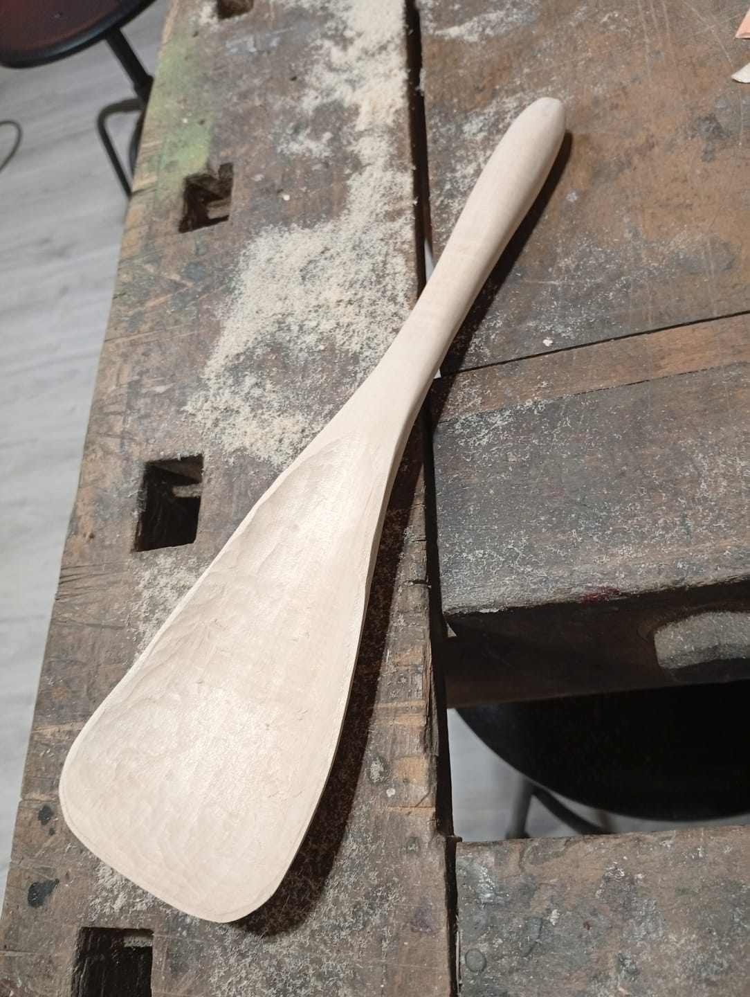 Customer photo review of Lindenholz Bretter Reste Box – 2,5 kg