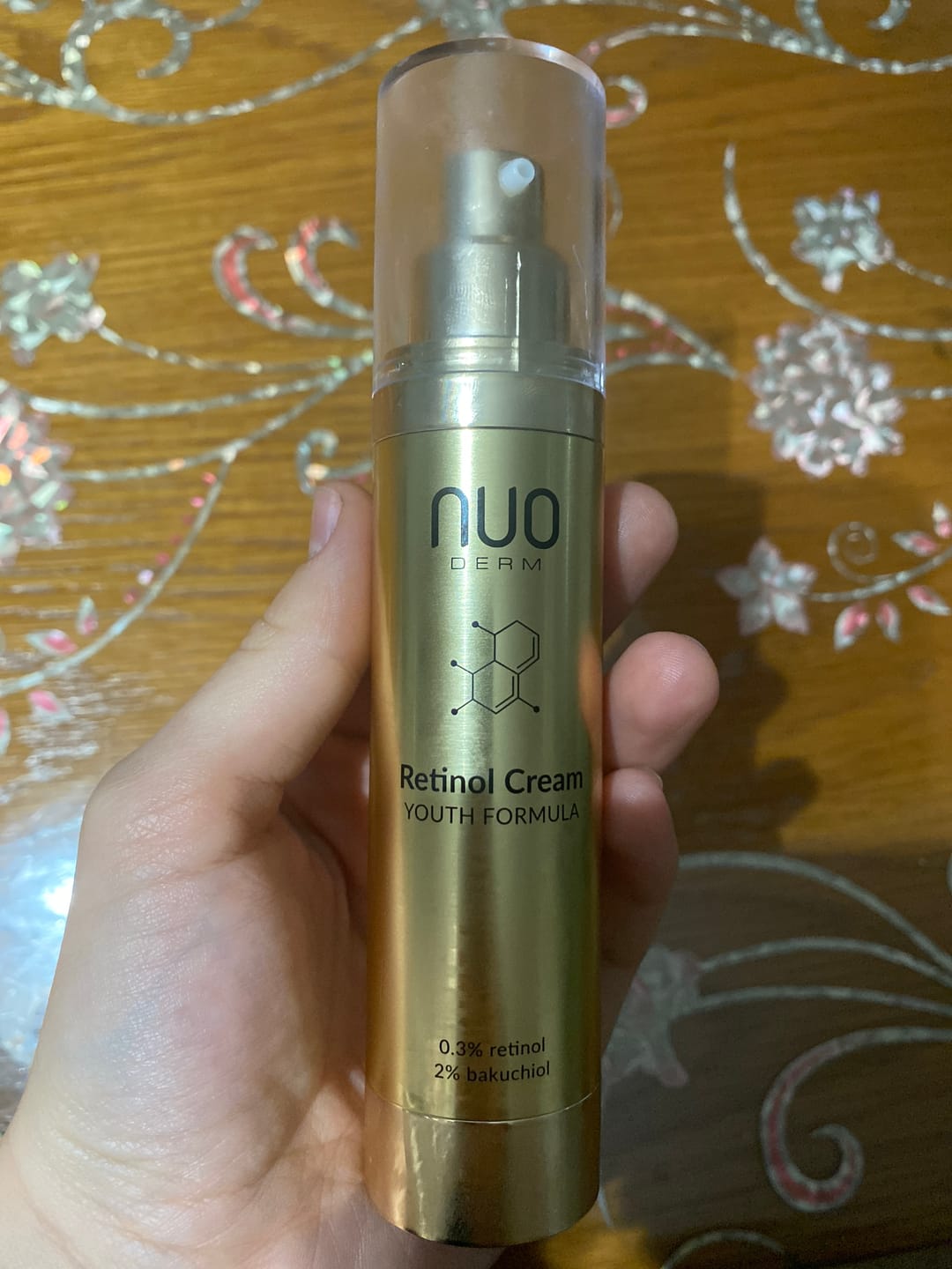 Customer photo review of Crema cu Retinol
