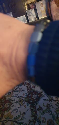 Customer photo review of Pulsera Hora Hematita