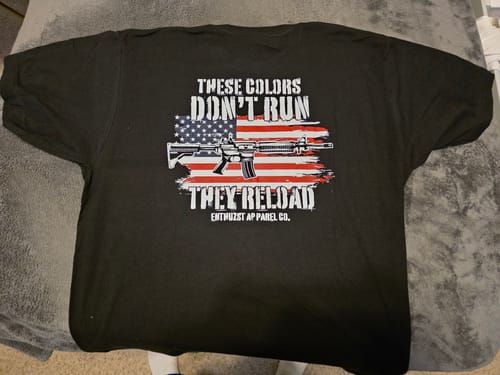 Customer photo review of RELOAD TEE