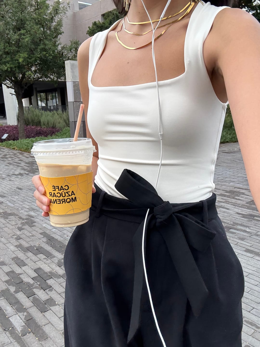 Customer photo review of Bodysuit Contour Cuello Cuadrado
