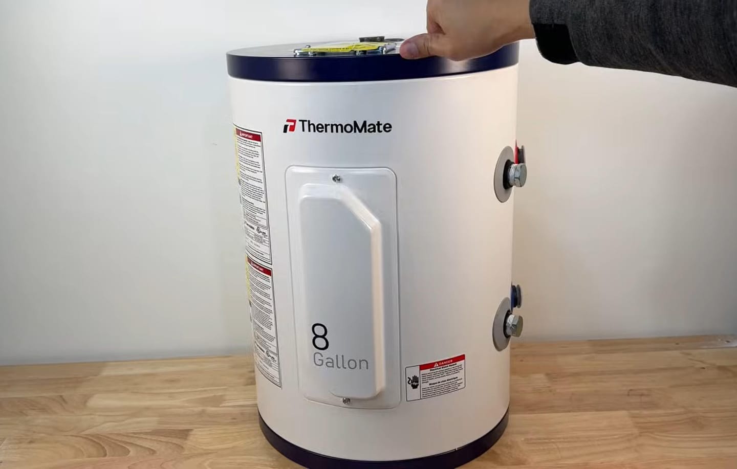 Customer photo review of 8.0 Gallon Point of Use Electric Tank Water Heater