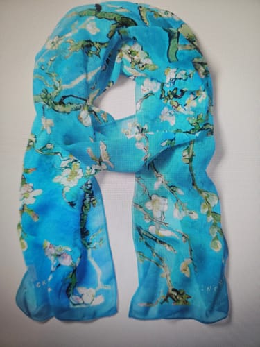 Customer photo review of Almond Blossom Uzun Fular