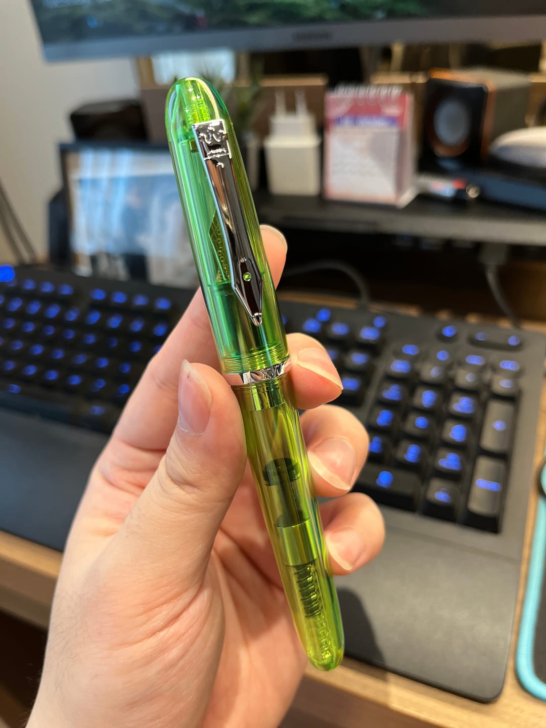 Customer photo review of XV Nusa Fountain Pen - Ocean