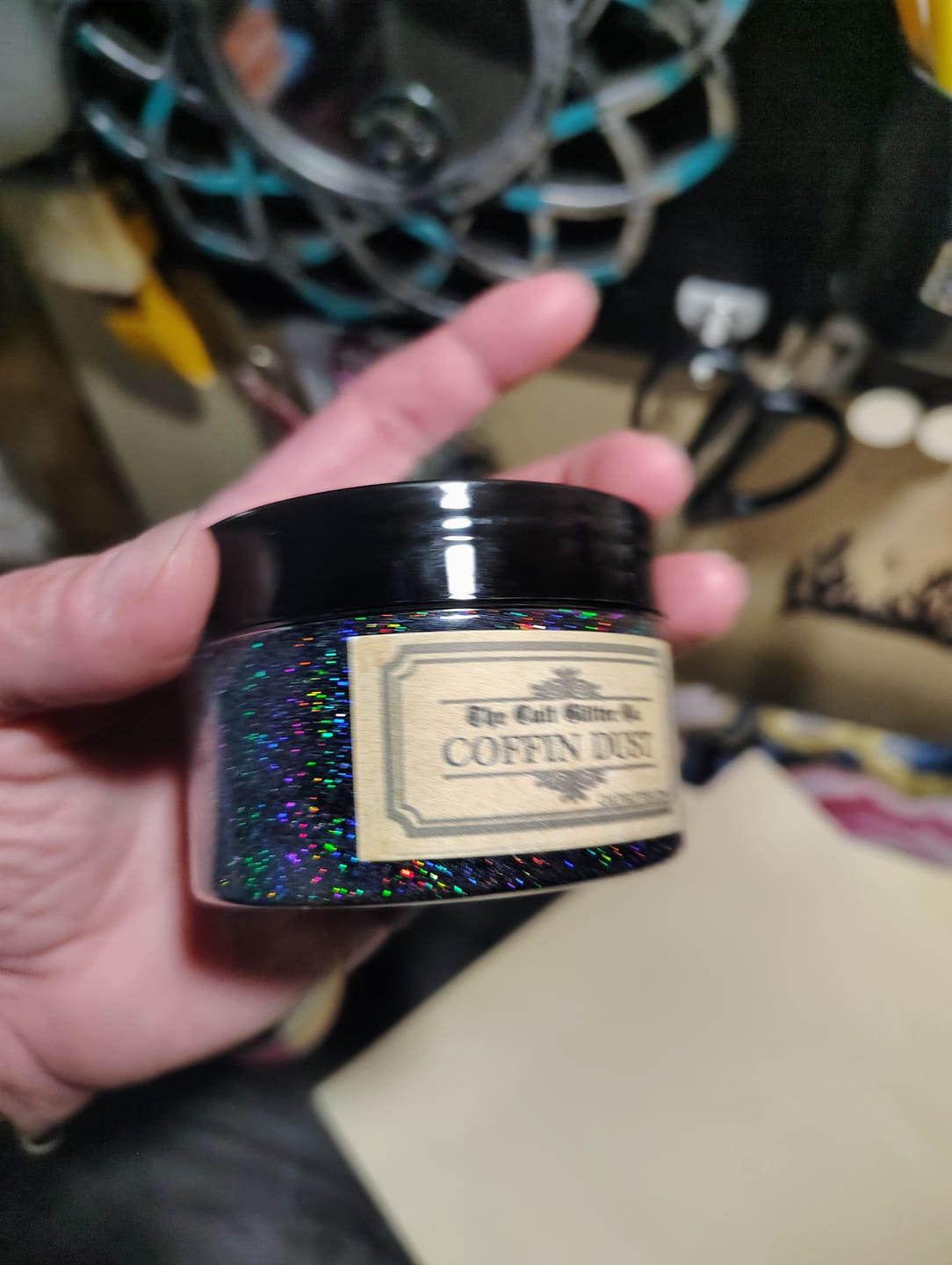 Customer photo review of Coffin Dust
