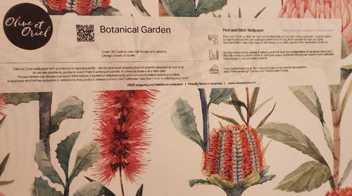 Vanessa Carr review of Botanical Garden Wallpaper image 1 out of 1