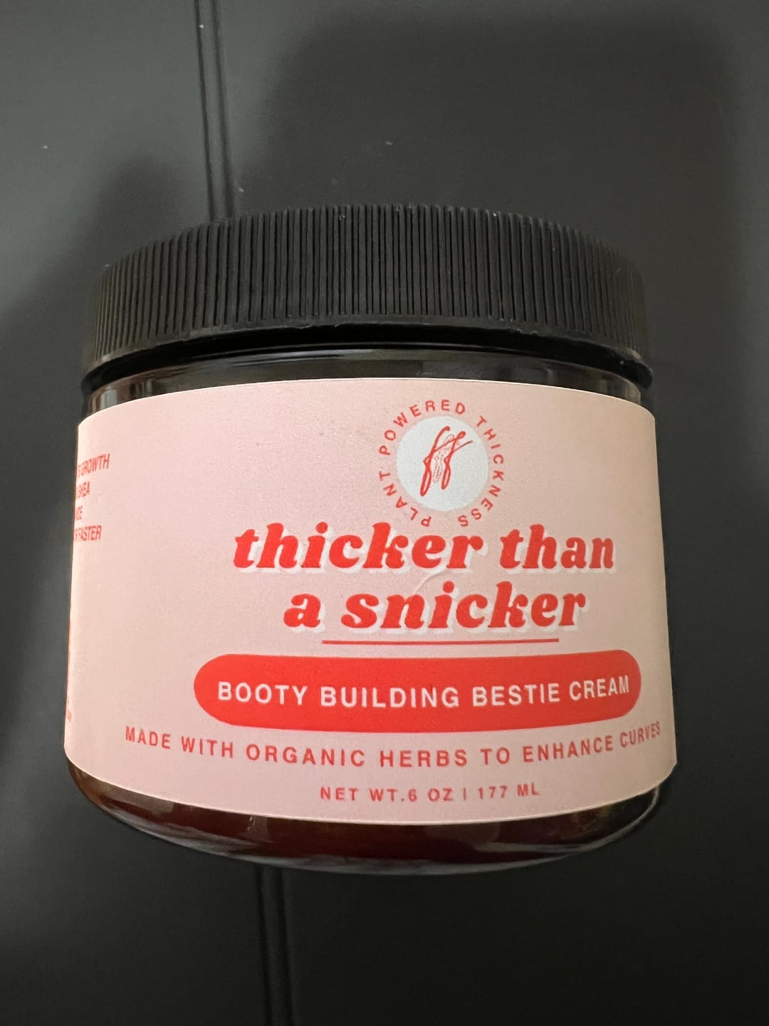 Customer photo review of Thicker than a Snicker Cream