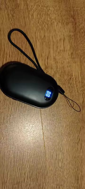 Customer photo review of Doppel Heiz Handwärmer – wiederaufladbarer Taschenwärmer