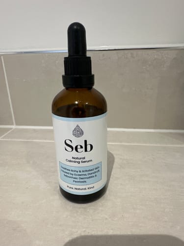 Customer photo review of Seb Natural Calming Serum