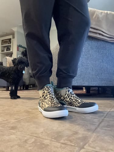 Customer photo review of Women’s 4.5” Waterproof Deck Boots