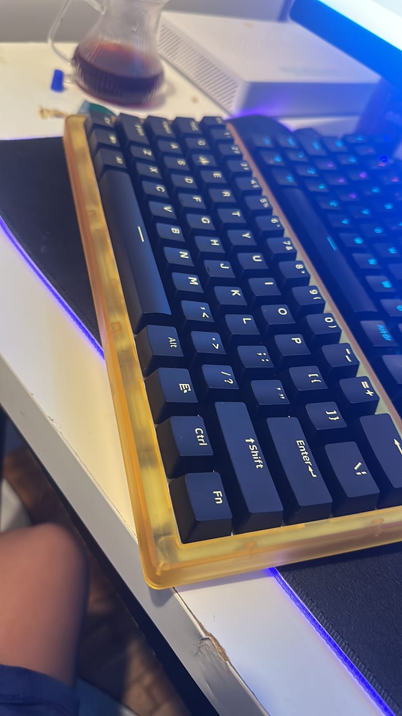 Customer photo review of Wraith W60 [BBL Edition] Klavye (Manyetik Switch / HE)