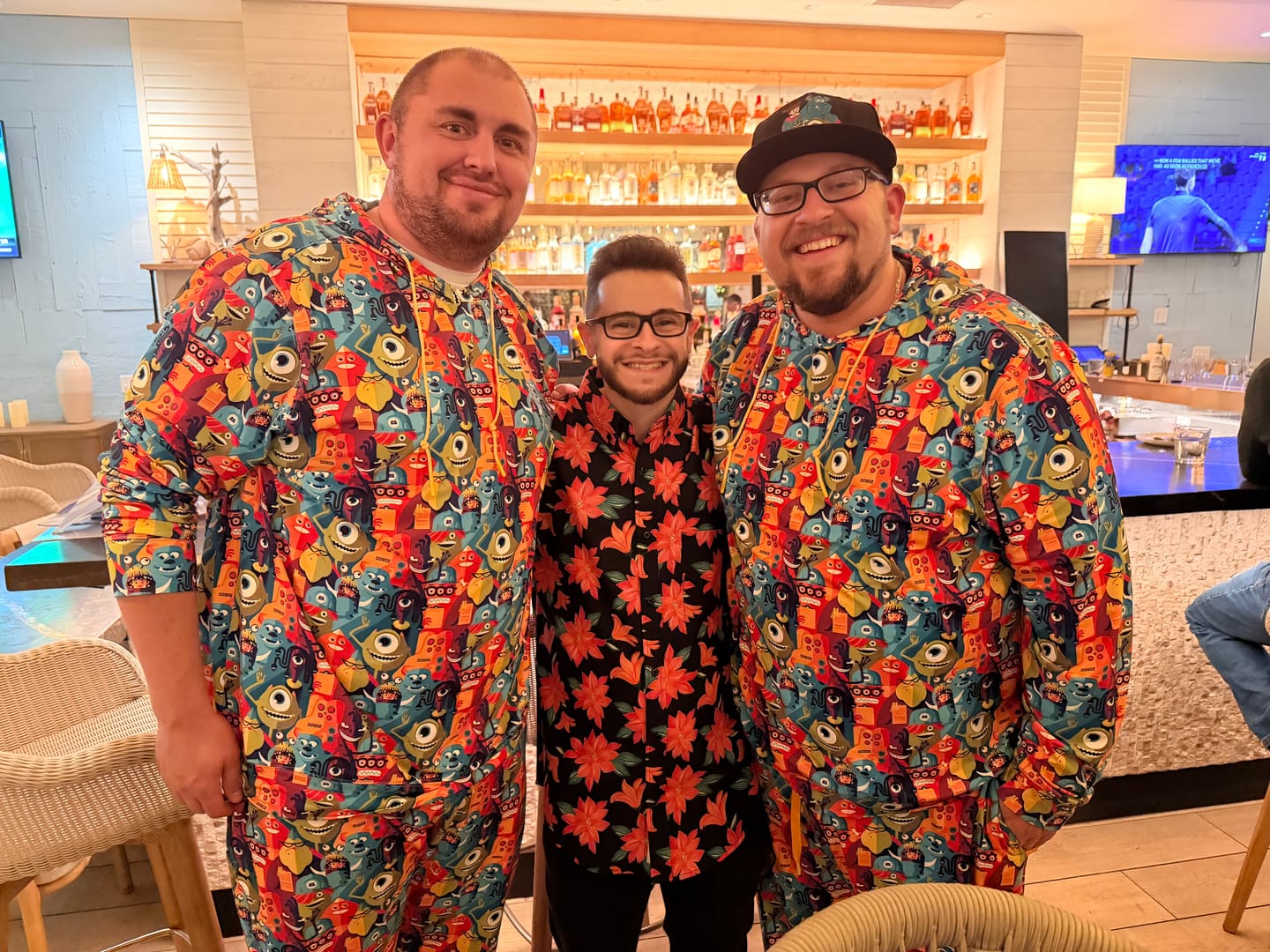 Customer photo review of Disney and Pixar Monsters, Inc. "The Scare Floor" – Performance Hoodie