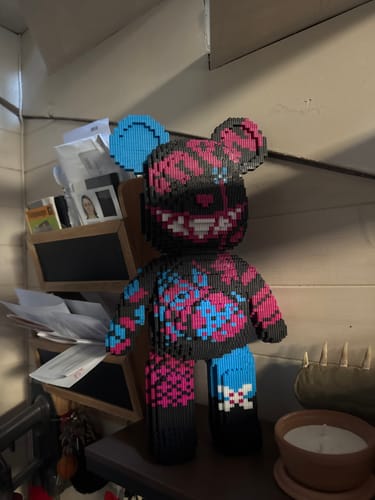 Sandrine P. review of TeddyBrix™ — L’Ours Géant qui offre une alternative aux écrans pour vos enfants ! image 1 out of 1