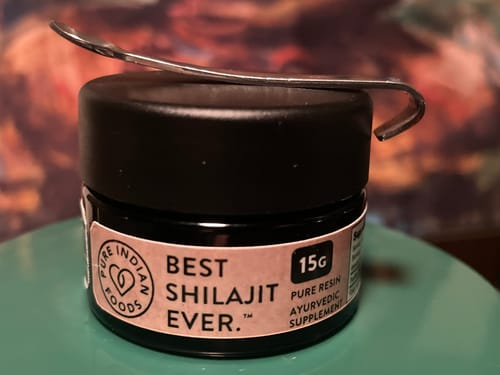 Customer photo review of Best Shilajit Ever™ - Authentic, 100% Pure Himalayan (High-Altitude, >16K ft) Black Resin Paste
