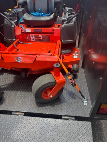 Darren R. review of Retractable Ratchet Strap - 1.8m x 25mm (Orange) image 1 out of 1