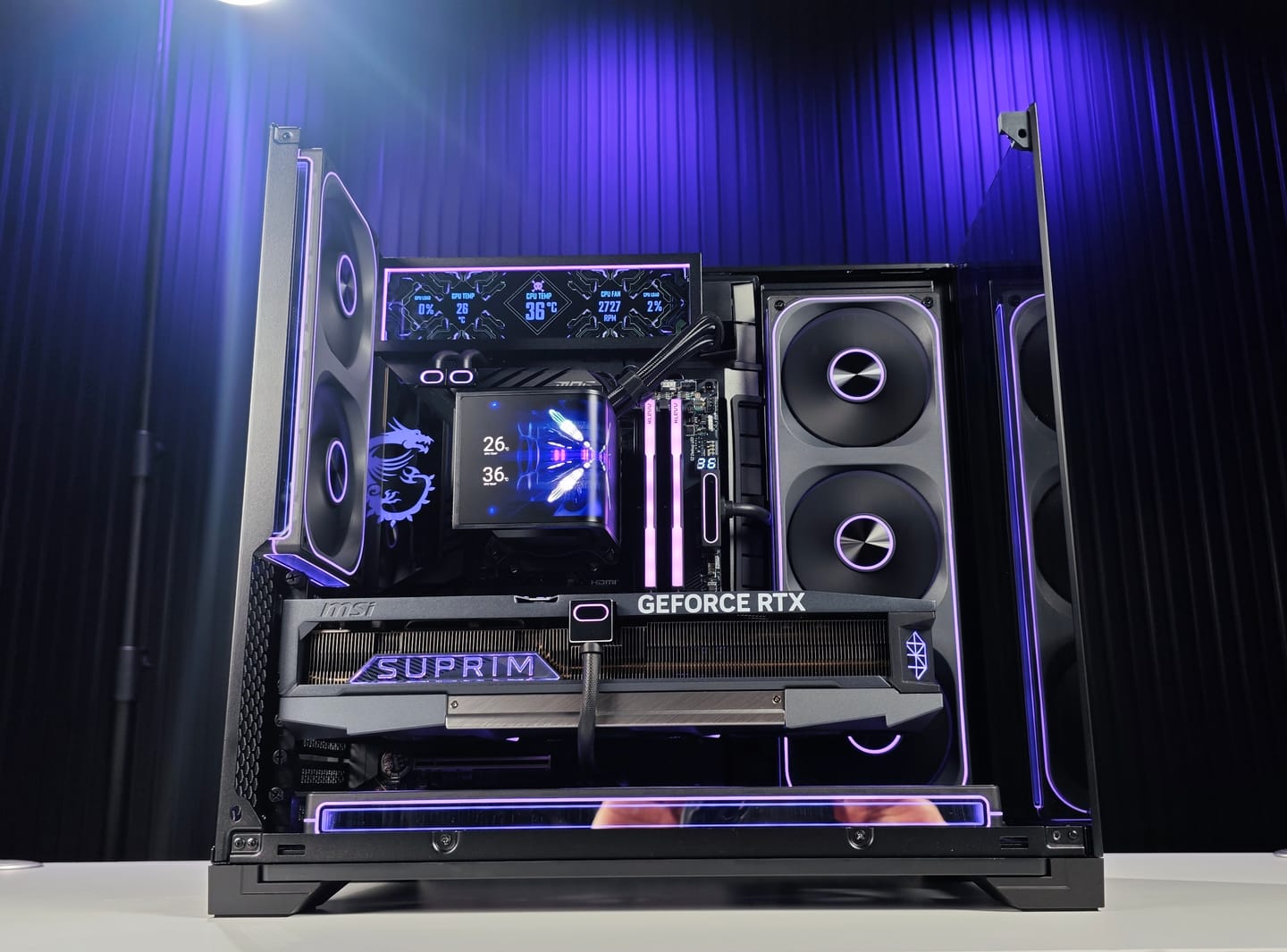 Customer photo review of AsiaHorse Hydrus ARGB PSU Uzatma Kablosu