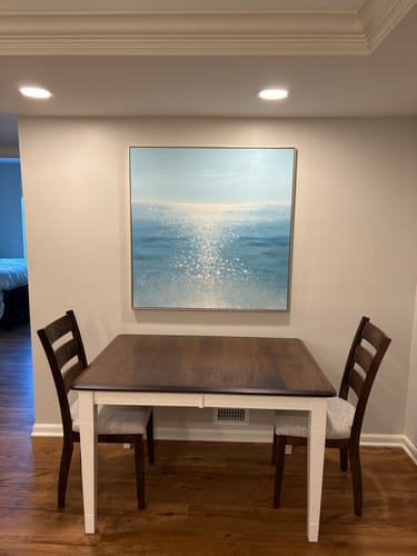 Customer photo review of Ocean Blue Wall Art #ABAS338