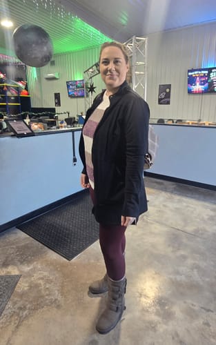 Customer photo review of Madison Long Jacket